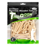 Tees Thiodoon De Golf Profesionales 100 Unidades Madera