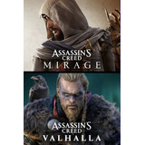 Assassins Creed Mirage & Valhalla Bundle Xbox One-series Xs