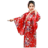 Disfraz De Kimono Tradicional Japonés Para Niña