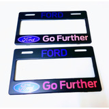 Par Porta Placas Para Autos Ford Tornasol