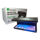 Detector De Dinero Falso De Luz Ultravioleta Interelec C/env