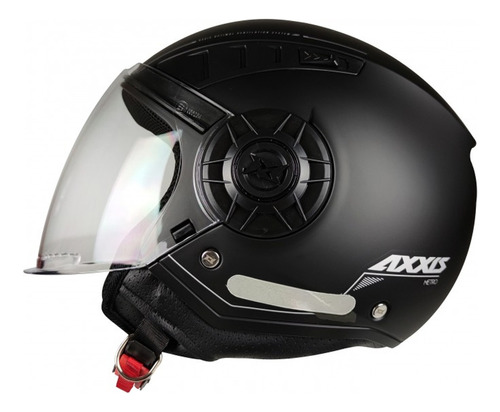 Capacete Mt Axxis Aberto Blade Solid A1 Preto Fosco Novidade