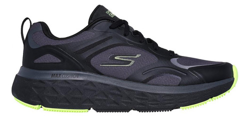 Zapatilla Hombre Max Cushioning Delta Epsilon Negro Skechers