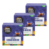 Kit 3 Caixas Nescafé Dolce Gusto / Espresso Cerrado Mineiro 