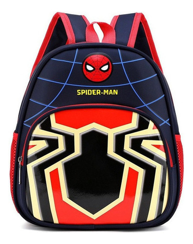 Mochila De Dibujos Animados Para Niños, Spiderman Mochila