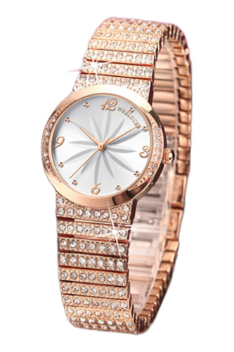 Reloj De Moda Acero Inoxidable Mujer Damas X1