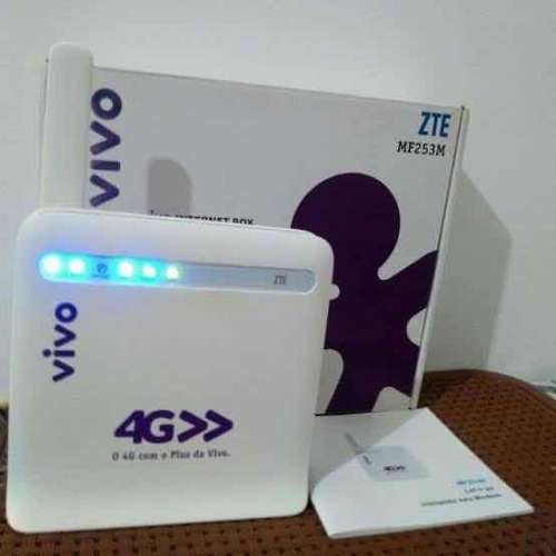 Modem Roteador 4g Zte Vivo Mf253m Usado