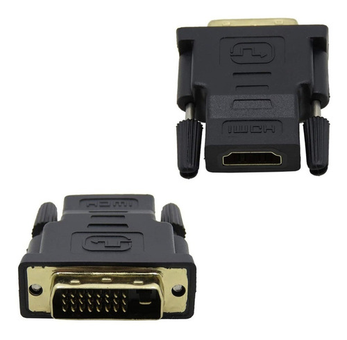 Adaptador Dvi 24 + 1 Macho A Hdmi Hembra 1080p Mg