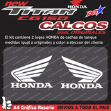 Calcos Logo Honda Para Cg New Titan 150