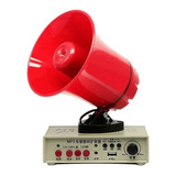 Reproductor Megafono Mp3 Usb Graba Voz Publicidad Rodante