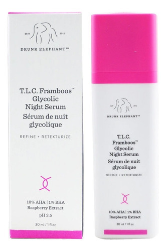 Drunk Elephant T.l.c. Framboos Glycolic Night Serum | 30 Ml