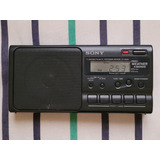 Radio Portatil Digital Sony Icf-m350v Am Fm/ Tecsun Motobras