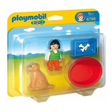 Playmobil 123  Niña Con Perro 6796 Oferta!!!