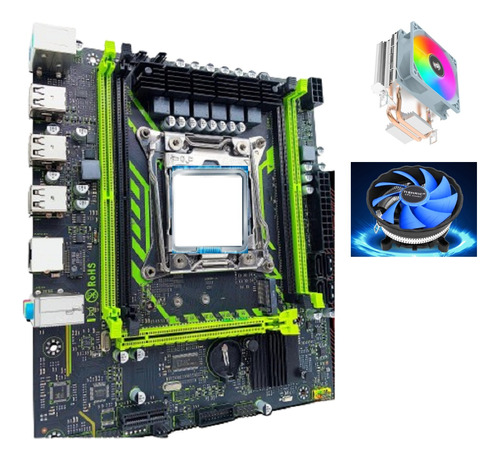  Kit Placa X99-8d4 + Proc. Intel Xeon E5 2630 V4 Ddr4+cooler