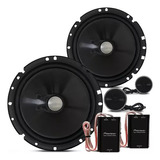Kit 2 Vias Pioneer Ts-c170br Woofer 6 Pol 120w Rms Crossover