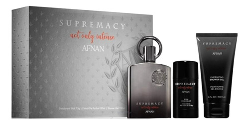 Afnan Supremacy Not Only Intense Set Ext Parfum 100ml+deo+sg