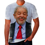 Camiseta Camisa Lula Presidente Pt Brasil Envio Rápido 02