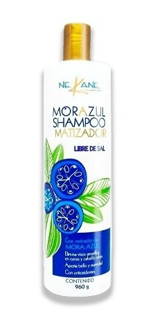 Shampoo Matizador Mora Azul Antioxidante Nekane 960