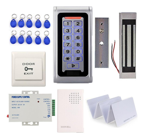 Sistemas De Entrada De Puerta Con Teclado Rfid De Metal Resi