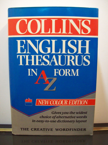 Adp Collins English Thesaurus In A Z Form /ed Harper Collins