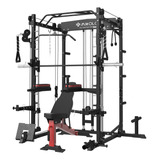 Mikolo Smith Machine With Weight Bench Multifunction Power