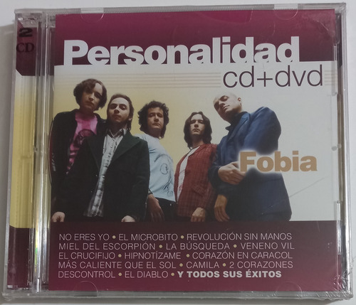 Fobia - Personalidad  Cd + Dvd
