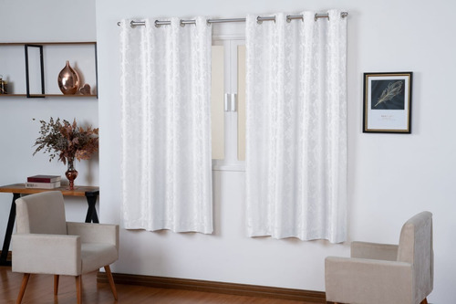 Cortina Jacquard Pra Sala E Quarto 2,80 L X 1,30 A Promoção