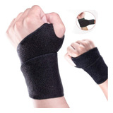 Muñequeras Ajustable Deportiva Neoprene Dedo Pulgar Libre X2