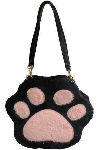 Bolso Cartera Pata De Gato Almohadilla Felpa Kawaii Regalo