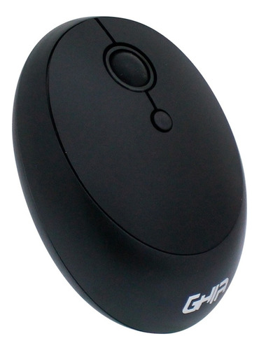 Mouse Ghia Láser Gm600 Inalámbrico Usb Radio Frecuencia Negr