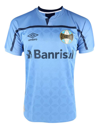Camisa Masculina Umbro Grêmio Iii 2020 Azul Retrô