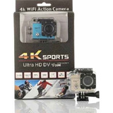Cámara Tipo Go Pro Wifi 4k Hd Sumergible Actioncamera Sport