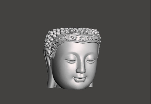 Maceta Cabeza De Buda Suculenta Archivo Stl Impresion 3d 