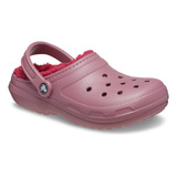 Zueco Crocs Classic Lined Mujer Rosado