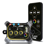 Mini Player Ajk Serie 2 Mp3 Bluetooth Controle Usb Apl-2022 