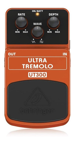 Pedal Guitarra Behringer Ut300 Efecto Ultra Tremolo