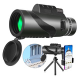 Telescopio Monocular 80x100 Prisma Bak4 De Alta Potencia Con