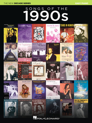 Partituras Piano Facil Songs Of The 1990 The New Dec Digital