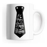 Tazón Taza Personalizada Día Del Papá Corbata El Mejor Papá