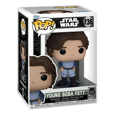 Figura Funko Pop! Star Wars Boba Fett Joven 736 | Envío gratis