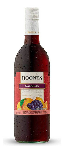 Cooler Boones Sangria 750ml.