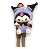 Peluche De Kuromi Purple Jumbo Sanrio Incluye Regalo