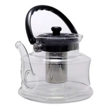 Tetera Cafetera Con Infusor De Borosilicato Vidrio