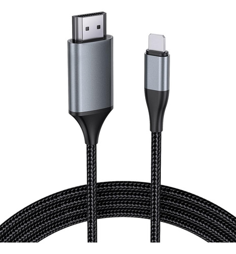 Juconu [cable Hdmi De Versión Larga De 13.2 Pies Para iPhone