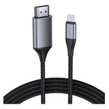  Juconu [cabo Hdmi De Versão Longa De 13,2 Pés Para iPhone, 