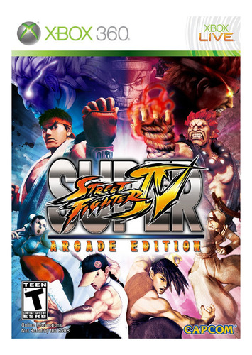 Street Fighter 4 Super Arcade Ed.- Xbox 360 Físico - Sniper