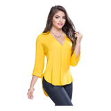 Bluson Para Mujer Amarillo Mp 45941