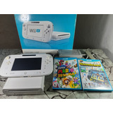 Consola Nintendo Wii U Blanca + 2 Juegos Usado