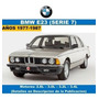 Manual Taller Bmw 7 Series (e23) 1977-1987. BMW Serie 7