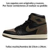 Nike Air Jordan 1 Zapatillas Bajas En Negro Y Rojo